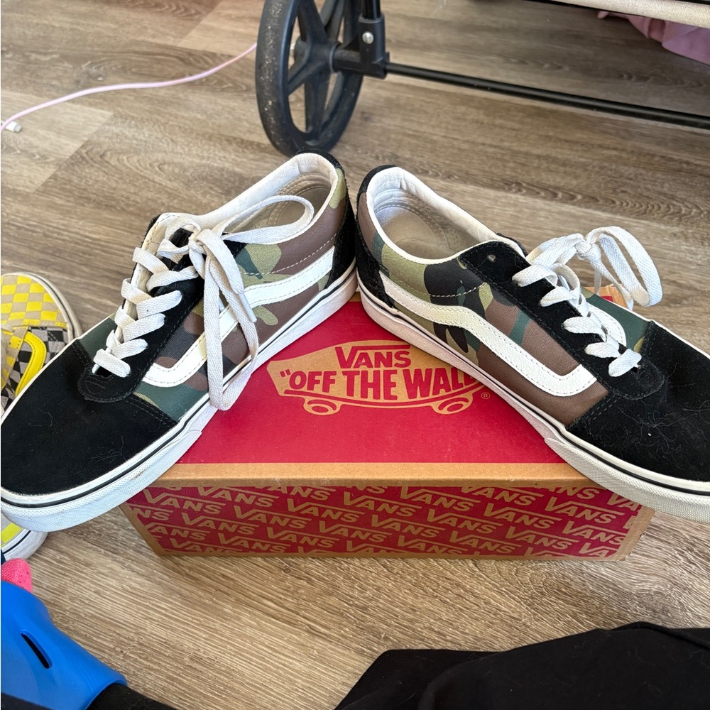 Army fatigue vans